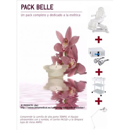 WEELKO PACK BELLE MET CAMILLA + LAMPRA + ULTRASONID EQUIP + TROLLEY