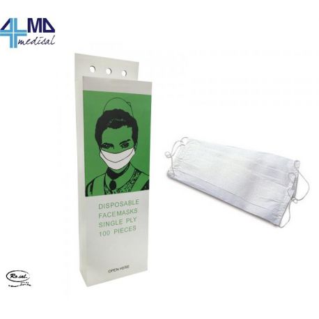 RO.IAL. MASCARILLA DE TNT PARA TRATAMIENTOS FACIALES (100 UDS)