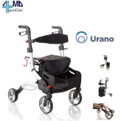 MORETTI DEAMBULADOR PLEGABLE I ALUMINIO PINTADO - 4 RUEDS - DESMONTABLE FACILMENTE - URANO (RP535)