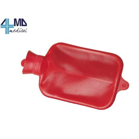 MORETTI BOLSA DE AGUA CALIENTE - ROJO - 2L - MONO ESTRÍADO