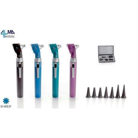 MORETTI OTOSCOPIO DIRECTO MIT ILUMINIERUNG XENON / HALOGENE - AZUL O NEGRO