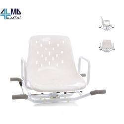MORETTI ASIENTO GIRATORIO PARA BAÑERA - ASIENTO DE PLÁSTICO MOLDEADO