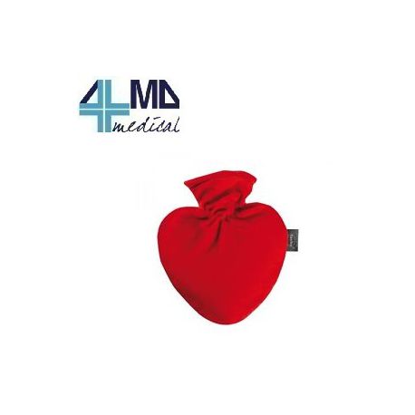 INTERMED BOLSA DE AGUA CALIENTE EN FORMA DE CORAZÓN - 0.7L