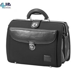 INTERMED PROFESSIONAL MALETY OF MEDICO - IN NYLON AND WHEN I BLACK - GREAT MEA