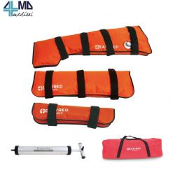 MORETTI KIT 3 FÉRULAS RIGIDAS DE VINIL RECUBIERTO DE NYLON + BOLSA DE TRANSPORTE