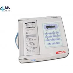 GIMA ECG CARDIOGIMA 12M - ELECTROCARDIÓGRAPH DE 3-6-12 CANALES - INTERPRETATIVA - 12 DERIVAÇÕES