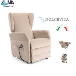 MORETTI SELAX ELEVÁVEL - 2 MOTORES E ALZAPIES - DOLCEVITA - ROJO