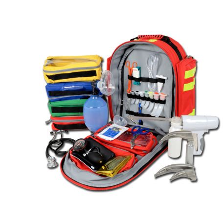 GIMA MOCHILA FÖR EMERGENCIES OCH FÖRST AUXILIANS GIMA 10 - LLENA