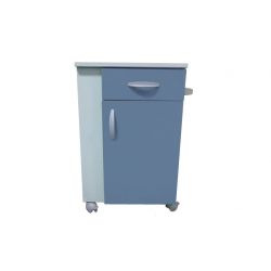 GIMA MESILLA FEBO CON PORTA BOTELLA - AZUL