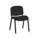 GIMA  ISO VISITOR CHAIR - LEATHERETTE - BLACK