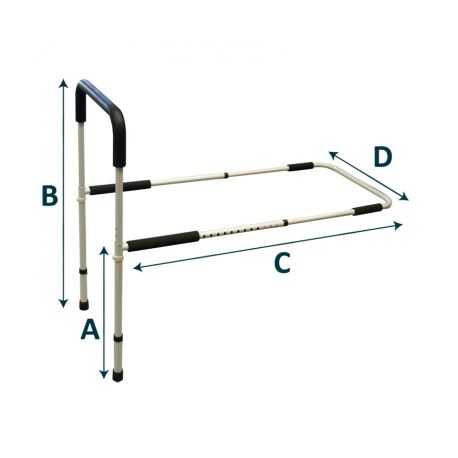 INTERMED LATERAL PANEL OF INDIVIDUAL CAMA - AJUSTABLE IN ALTURA