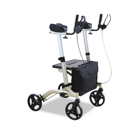 INTERMED DEAMBULATOR COM ESTRUTURA ALUMINIO - APOYA BRAZOS - 4 RUEDAS (MOSCA)