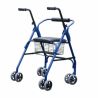 INTERMED ANDADOR DE ALUMINIO PLEGABLE - 4 RUEDS UND CESTINE (PARIGI)