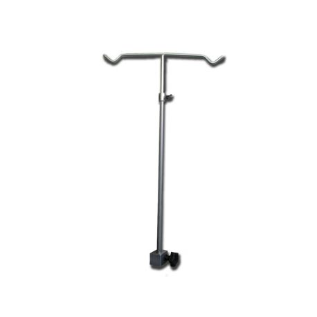 GIMA PORTAGOTERO AJUSTABLE - 2 GANCHOS - INOX - PARA MESA DE OPERACIONES