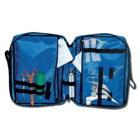 GIMA INTUBAÇÃO KIT F.O. COM EMERGÊNCIA ACESSO COMPLETO