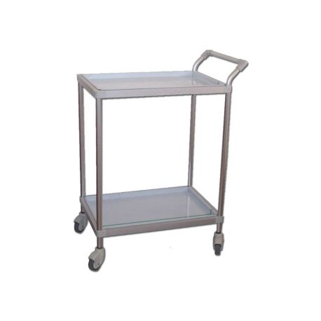 GIMA CARRO DELUXE - CON ESTANTES DESMONTABLES DE ACERO INOXIDABLE