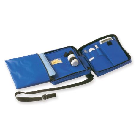 GIMA DIABETIC BAG EMPTY - NYLON BLUE