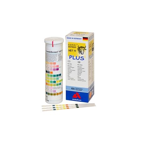 ANALYTICON VET URINE STRIPS 11 PARAMETERS (100 PCS.)