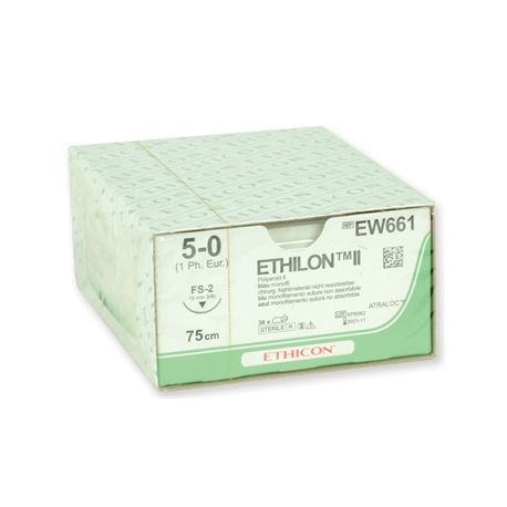 ETHILON SUTURA MONOFILAMENT ETHICON ETHILON - CALIBRES DIDSOS (36 UDS)