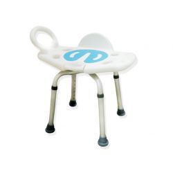 GIMA DUCHA TABURETE - GIRATORY AND AJUSTABLE IN ALTURA