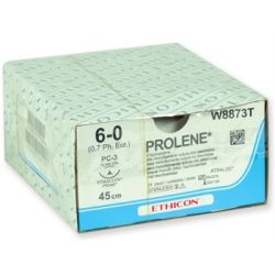 PROLENE SUTURE MONOFILAMENT ETHICON PROLENE - DIVERS CALIBRES (36 VOUS)