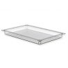 GIMA TRANSPARENT PLASTIC CART für ISO - 60X40X50CM - CLOSED