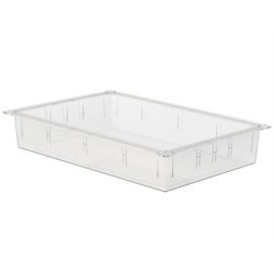 GIMA TRANSPARENT PLASTIC CART pour ISO 60X40X10CM - CLOSED