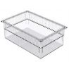 GIMA TRANSPARENT PLASTIC CART pour ISO 60X40X20CM - ABIERTA