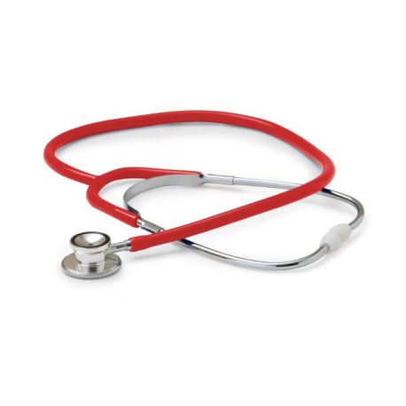 LOGIKO BY MORETTI FONENDOSCOPIO DOBLE CAMPANA DE ALUMINIO - PEDIÁTRICO - ROJO (4 UDS)