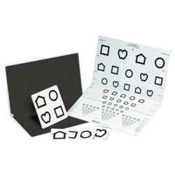 GIMA TABLA OF SYMBLES LEA - 15 LINES - DISTANCIA 3M - 43 x 53.4CM