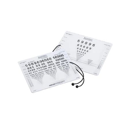 GIMA LEA NUMBERS NEAR VISION CARD - 40CM (16")