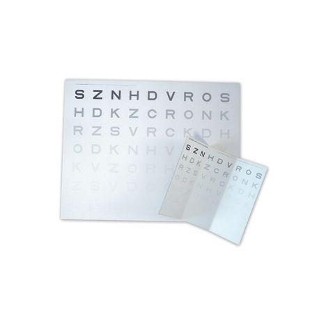 GIMA CONTRAST SENSITIVITY CARD - NEAR VISION 40CM