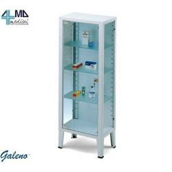 VITRINA ARMARY GRUPO DE 1 BODY - 3 STANTS - CRISTAL TEMPLED