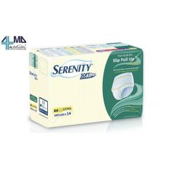 SERENITY PAÑALES DESECHABLES PARA ADULTOS - SOFT DRY SLIP PULL UP - TAMAÑO EXTRA GRANDE (14 UDS)