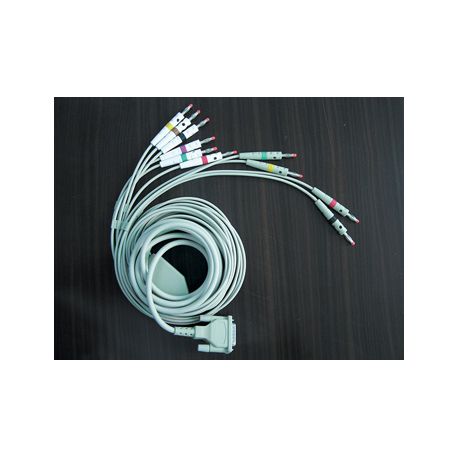 GIMA CABLE DE ECG UNIVERSAL - PARA ELECTROCARDIÓGRAFOS DE VARIAS MARCAS