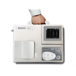 EDAN ECG SMART NEW SE-3CE A COLOR - ELECROCARDIOGRAPH TOT 12 DERIVATIVATIONS, 3 CANAAAAAAAAAA, INTERTIBARTAARTAARTAAR