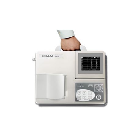 EDAN ECG SMART NEW SE-3CE A COLOR - ELECROCARDIOGRAPH TOT 12 DERIVATIVATIONS, 3 CANAAAAAAAAAA, INTERTIBARTAARTAARTAAR