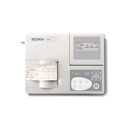 EDAN SE-3 COLOUR ECG - 3 CHANNELS WITH MONITOR AND INTERPRETATION