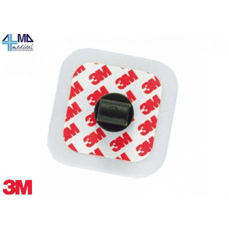 3M ELECTRODOS CON SOPORTE DE ESPUMA Y ENGANCHE A BAIONETA RED DOT 2228BA (40 UDS)