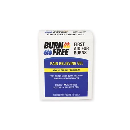 GIMA BURNFREE®  PAIN RELIEVING GEL - 3,5G SACHETS (1000 PCS)
