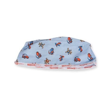 GIMA WHOLE GROUP ALGODÓN - FANTASY - FONDO AZÚL