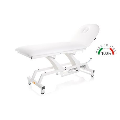 MORETTI PROFESSIONAL STRETCHER FOR MEDICAL VISIT - HYDRAULIC - WITH WHEELS - DIFFERENT COLORS (LYTUS) - 180KG