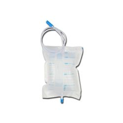 GIMA ORINA BOLSA DE 2000 CC - 90 CM TUB und ANTIRREFLUJO VÁLVULA (30 UDS)