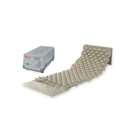 GIMA KIT COLCHÓN ANTIESCARAS A BURBUJAS + COMPRESOR 6-7 LITROS/MIN