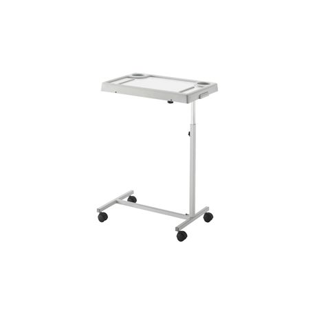 GIMA MESA DE CAMA DE PLÁSTICO CON RUEDAS