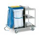 GIMA  LAUNDRY TROLLEY - STAINLESS STEEL