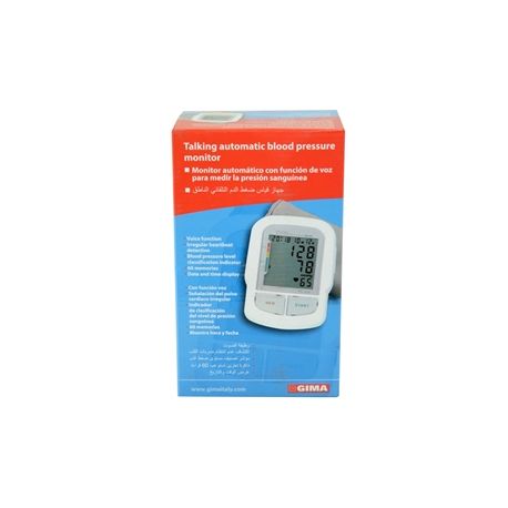 GIMA MONITOR DE TENSIÓMETRO - CON VOZ