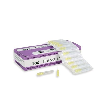 GIMA AGULHAS DE MESOTERAPIA LUER 30G 0,30X4 MM