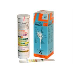 ANALYTIC URINE STRIPS COMBI SYS ÉCRAN - 11 PARAMÈTRES - 150 BANDES