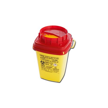 GIMA LÍNEA DE CONTENEDORES PARA RESIDUOS PUNZANTES CS - 3L (50 UDS)